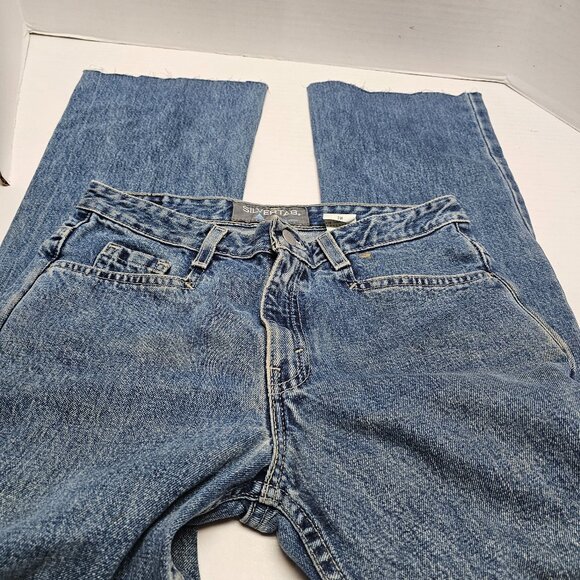 Vintage Levis Silvertab Blue Denim Jeans Y2K Women Teen Jr's 3M - Picture 1 of 16